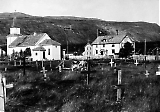 Gamle Lakselv kirke og kirkegården