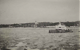 Die Einfahrt in der Hafen von Oslo am 30.3 1942