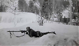 Støren - vinteren 1941 avholder tyskerne en øvelse på stedet