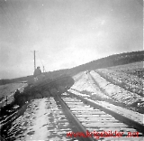 Jevnaker - tyske soldater med stridsvognsstøtte fra Pz.Abt. z.b.V. 40