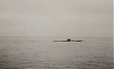 Ein u-boot als Begleitung unseres Geleiztunges vom 26 - 29/3 1942