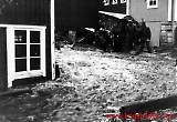 Støren - fra flommen i Gaula. Flommen kulminerte om ettermiddagen 24 august 1940