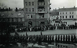 Parade nedover Munkegata 10.04.1940